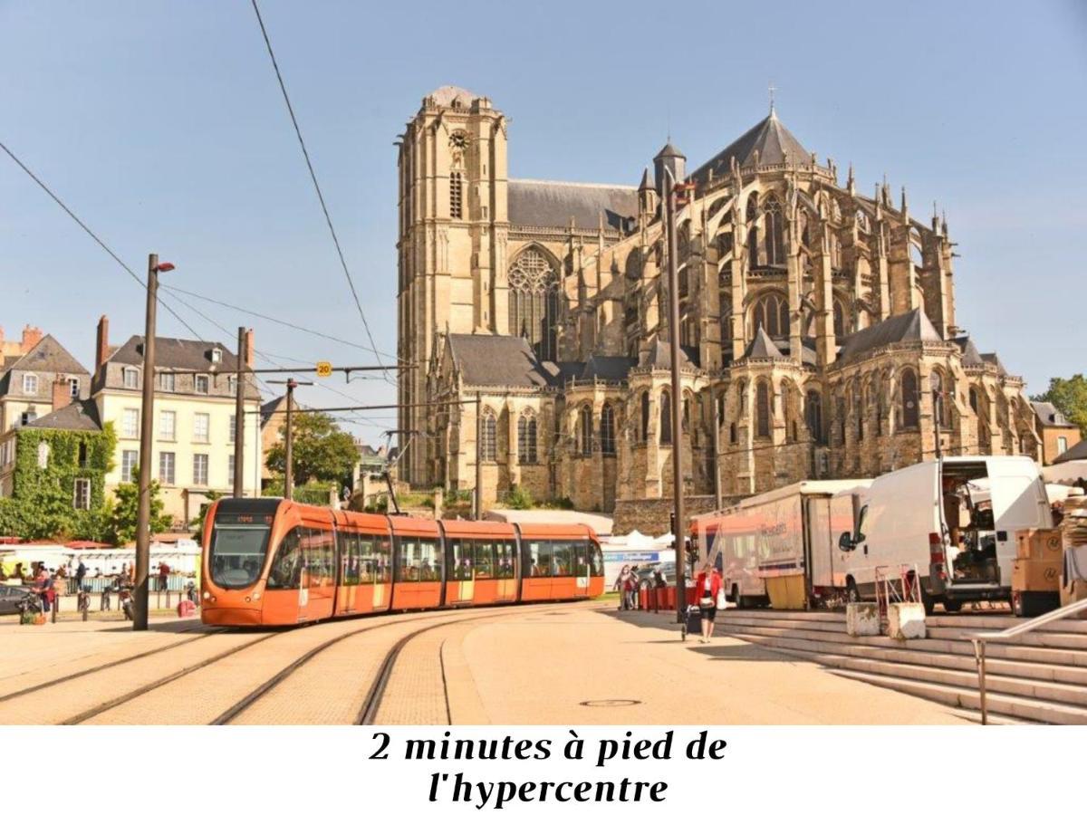 Le Myanmar - Hyper Centre - Parking - 4P Apartment Le Mans Bagian luar foto